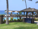 Oceanside pool and gas barbeque grills