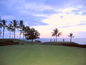Evening on the Kona coast